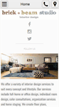 Mobile Screenshot of brickandbeamstudio.com